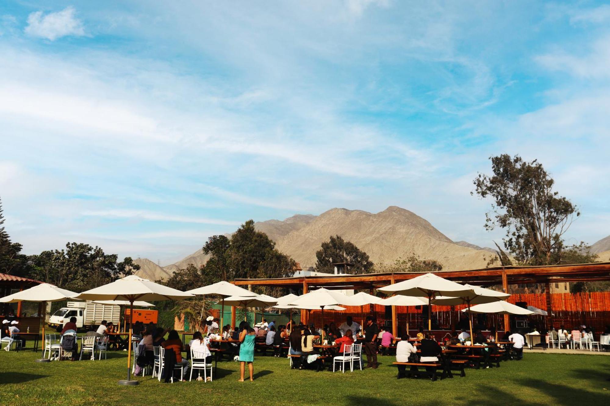 Los Andes - Restaurant & Bungalows Cieneguilla Exterior foto